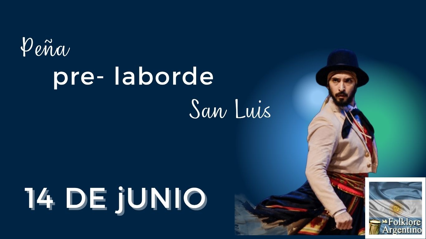 Noche de mística y folklore en la Peña Pre Laborde