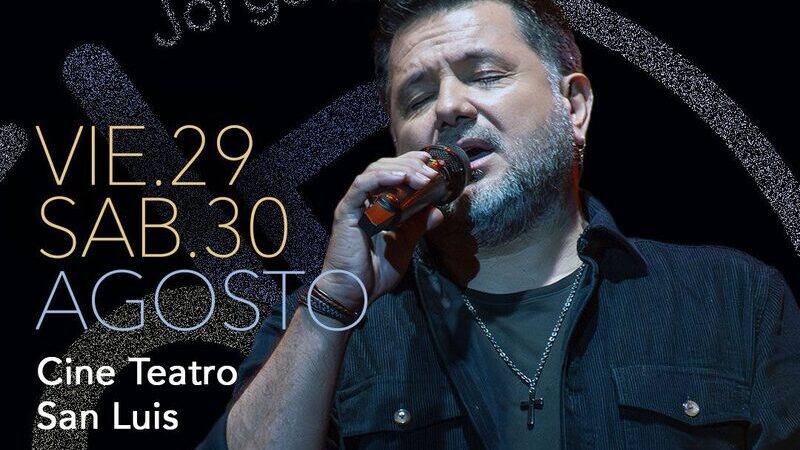 Jorge Rojas regresa a San Luis con un show histórico