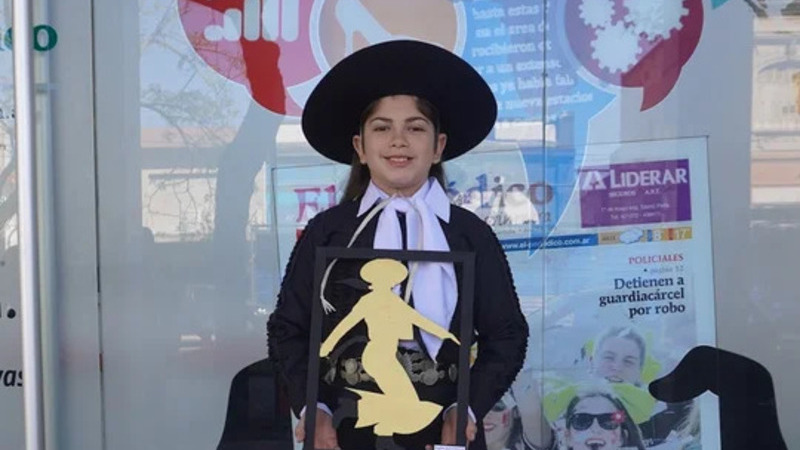 Benicio Cejas: campeón provincial de malambo con 11 años
