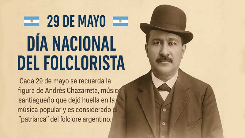29 de Mayo: Día Nacional del Folclorista